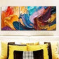 3pcs Vibrant Abstract Colorful Wonderful Perfect Wall Art Set Canvas Framed 40x60cm - High Quality Print 100% Australian Made Wall Canvas Ready to Hang