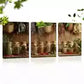 3pcs Rustic Touch with Country Spices And Herbs Wall Art Set Canvas Framed 40x60cm - High Quality Print 100% Australian Made Wall Canvas Ready to Hang