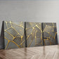 3pcs  Complex geometric pattern Painting Wall Art Set Canvas Framed 40x60cm - High Quality Print 100% Australian Made Wall Canvas Ready to Hang