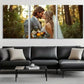 3pcs Wedding Couple Kiss Romantic Love Perfect Wall Art Set Canvas Framed 40x60cm - High Quality Print 100% Australian Made Wall Canvas Ready to Hang