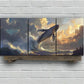 3pcs Surging Sea Waves Clouds Metal Print Ready to Hang Art