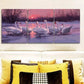 3pcs  A flock of swans in a lake Wall Art Set Canvas Framed 40x60cm - High Quality Print 100% Australian Made Wall Canvas Ready to Hang