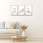 3pcs Underwater Animals Octopus and Turtle Metal Print Ready to Hang Art