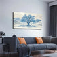 Snowy Mountain Majestic Tree Wall Art Canvas Office Home Room Framed 120x60cm