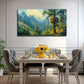 Tree House Modern Wall Art Canvas Office Home Room Framed 120x60cm