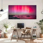 Aurora Borealis Modern Wall Art Canvas Office Home Room Framed 120x60cm