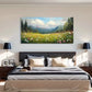 Vintage & Contemporary Woodland Wall Art Canvas Office Home Room Framed 120x60cm