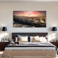 Scenery Landscape Twilight Wall Art Canvas Office Home Room Framed 80x45cm