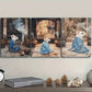 3pcs Robe mouse Wall Art Set Canvas Framed 40x60cm - High Quality Print 100% Australian Made Wall Canvas Ready to Hang