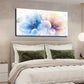 Watercolor Floral Design Wall Art canvas office home room framed 120x60cm