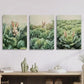 3pcs  Rabbits in the vegetable garden, lovely   Metal Print Ready to Hang Art