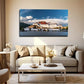 Tourist Mecca Suitable Wall Art Canvas Office Home Room Framed 80x45cm