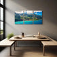 3pcs  View on Napali Coast on Kauai island Metal Print Ready to Hang Art