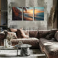3pcs Coconut Trees & Ocean Waves Wall Art Set Canvas Framed 40x60cm - High Quality Print 100% Australian Made Wall Canvas Ready to Hang