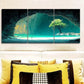 3pcs  The Interior View Of A Cave Nature    Wall Art Set Canvas Framed 40x60cm - High Quality Print 100% Australian Made Wall Canvas Ready to Hang