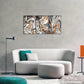 3pcs Abstract Art Wall Watercolor Decoration Metal Print Ready to Hang Art
