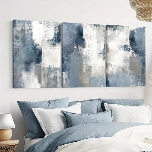 3pcs Abstract Art Canvas Framed 40x60cm - High Quality Print 100% Australian Made Wall Canvas Ready to Hang