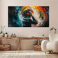 Abstract Modern Colorful Dark Wall Art Canvas Office Home Room Framed 120x60cm