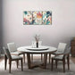 3pcs Visual Interpretation Botanical Art Poster Metal Print Ready to Hang Art
