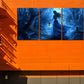 3pcs Mystical Lady and Animals Canvas Framed 40x60cm - High Quality Print 100% Australian Made Wall Canvas Ready to Hang