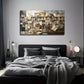 Modern Minimalist Abstract Wall Art Canvas Office Home Room Framed 80x45cm