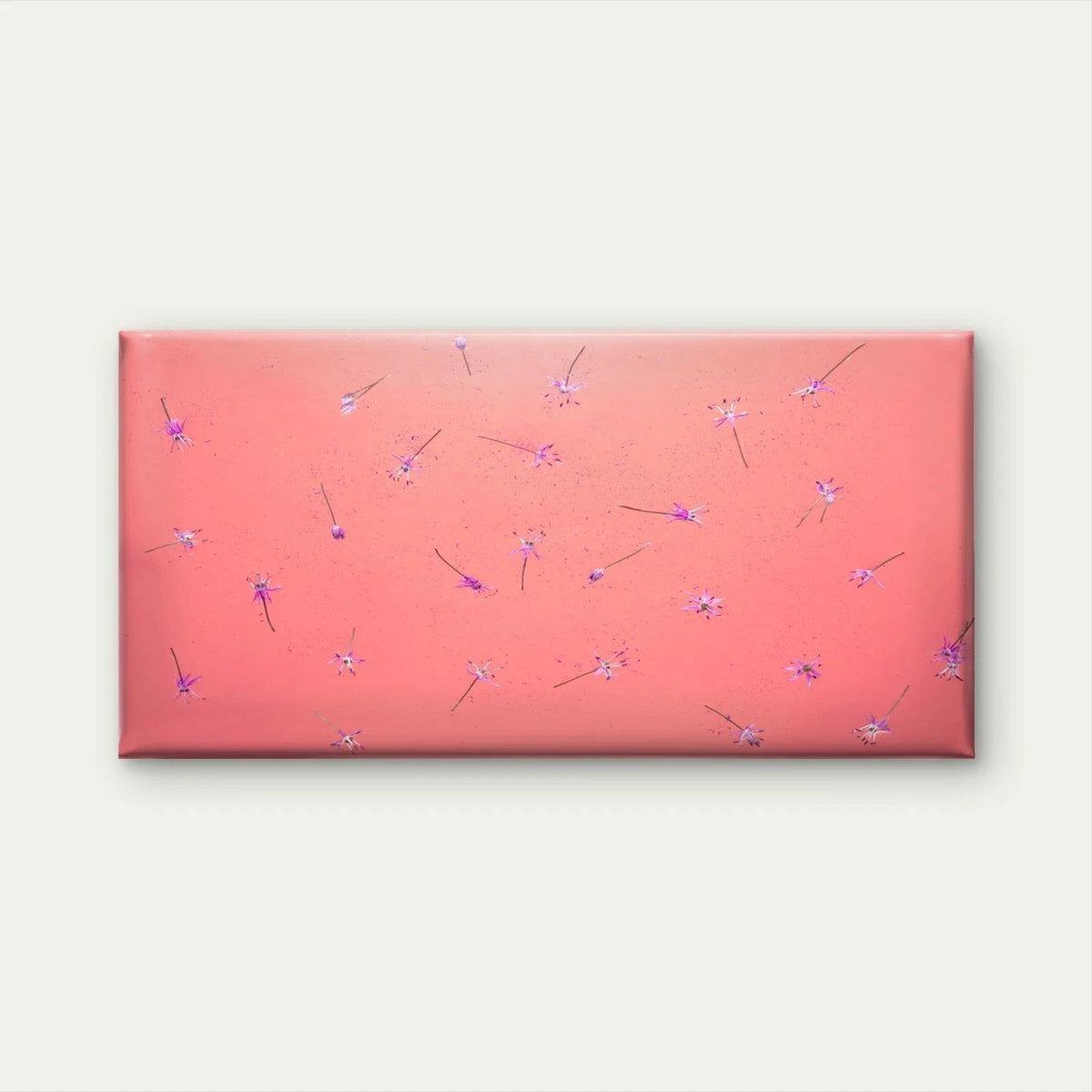 Flower With Psychedelic Wall Art Canvas Office Home Room Framed 120x60cm