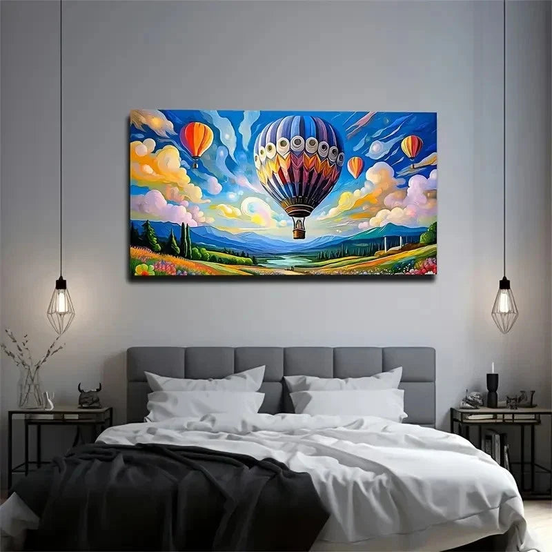 Strong Sense Of Form Wall Art Canvas Office Home Room Framed 80x45cm