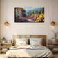 Colorful Floral & Classical Wall Art Canvas Office Home Room Framed 120x60cm
