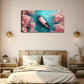 Serene Pink Blossom Trees Wall Art Canvas Office Home Room Framed 120x60cm