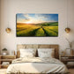 Spring Morning Sunrise Wall Art Canvas Office Home Room Framed 120x60cm