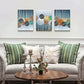 3pcs Paintings Minimalist Abstract  Metal Print Ready to Hang Art