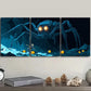 3pcs Giant mechanical spiders, Metal Print Ready to Hang Art