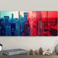3pcs Geometric city, Painting  Wall Art Set Canvas Framed 40x60cm - High Quality Print 100% Australian Made Wall Canvas Ready to Hang