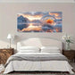 Winter Wonderland Landscape Wall Art Canvas Office Home Room Framed 120x60cm