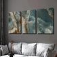 3pcs Light Luxury Style Gilding Decoration Wall Art Set Canvas Framed 40x60cm - High Quality Print 100% Australian Made Wall Canvas Ready to Hang