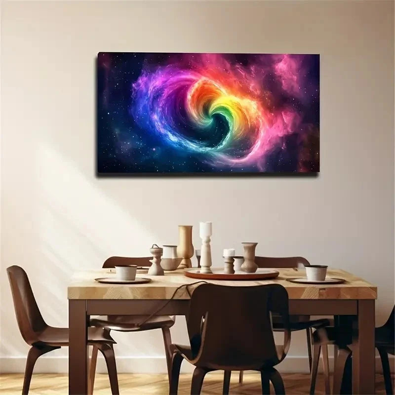A Powerful Energy Field Wall Art Canvas Office Home Room Framed 80x45cm