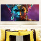3pcs  Colorful African female warriors Wall Art Set Canvas Framed 40x60cm - High Quality Print 100% Australian Made Wall Canvas Ready to Hang