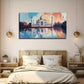 Famous Architecture Wall Art Canvas Office Home Room Framed 80x45cm