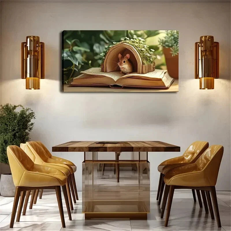 The Ceiling Of A Hamster's Wall Art Canvas Office Home Room Framed 120x60cm