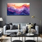 Color Mountain Decorative Wall Art Canvas Office Home Room Framed 120x60cm