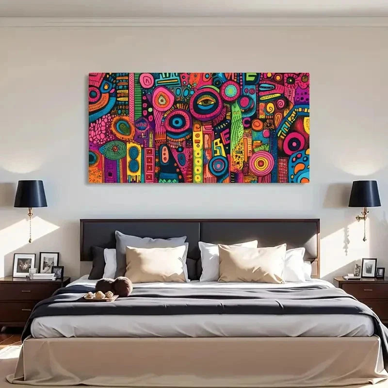 Trendy Decorative Artwork Mode Wall Art Canvas Office Home Room Framed 120x60cm