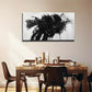 Black And White Graffiti Wall Art Canvas Office Home Room Framed 120x60cm