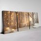 3pcs Modern Minimalist Soft lights & Candles Wall Art Set Canvas Framed 40x60cm - High Quality Print 100% Australian Made Wall Canvas Ready to Hang