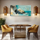 White Lighthouse by the Sea Wall Art Canvas Office Home Room Framed 120x60cm