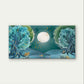 Magical Forest with Full Moon Wall Art Canvas Office Home Framed 80x45cm