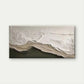 Abstract Textured Mountain Wall Art Canvas Office Home Room Framed 120x60cm