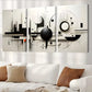 3pcs d Striking Modern Geometric Canvas Framed 40x60cm - High Quality Print 100% Australian Made Wall Canvas Ready to Hang