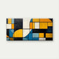 Abstract Geometric Shapes Wall Art Canvas Office Home Room Framed 120x60cm