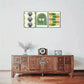 3pcs Summer Travel Prints Vintage Coastal Style Metal Print Ready to Hang Art