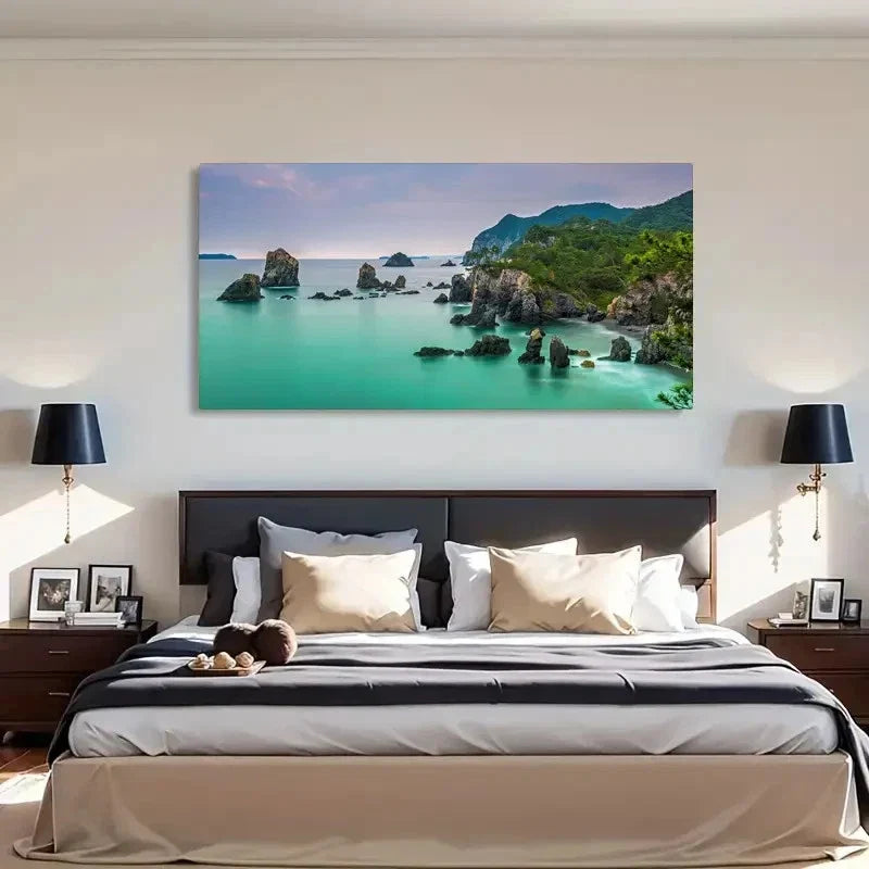 Stunning Natural Scenery Wall Art Canvas Office Home Room Framed 120x60cm